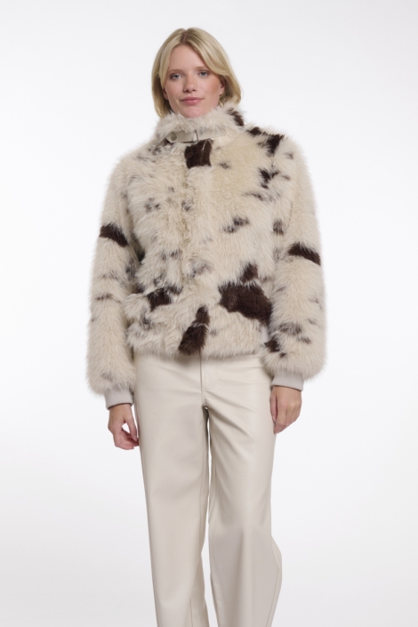 Rino & Pelle beige dames jas | Model