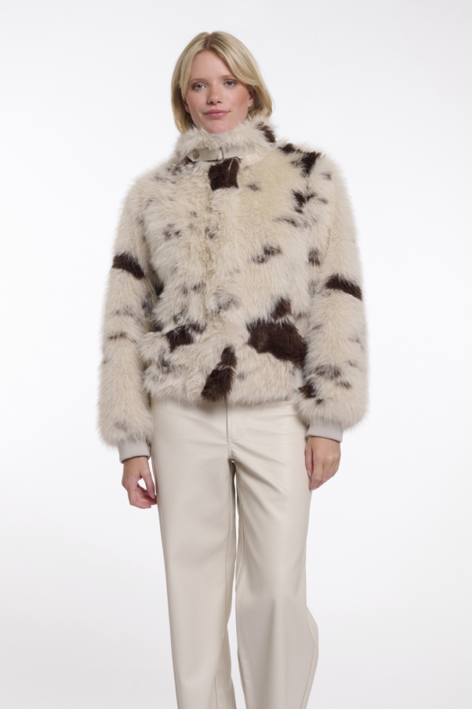 Rino & Pelle beige dames jas | Model