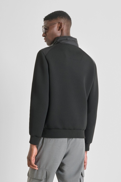 Antony Morato zwarte heren jas | Model achteraanzicht