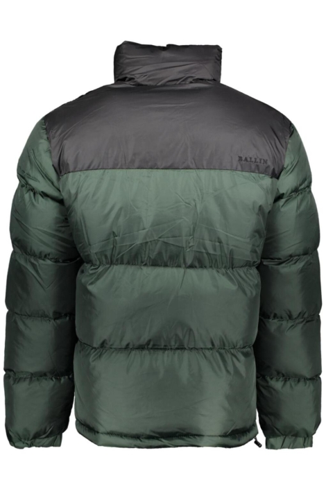 Ballin groene heren jas | Achteraanzicht