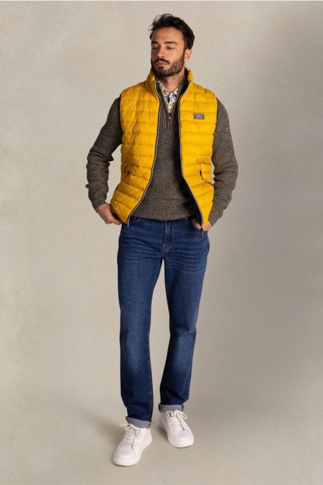 NZA gele heren jas | Model