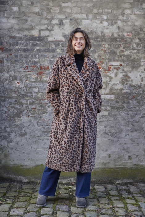 SisterS point bruine dames jas | Sfeerbeeld, In situatie