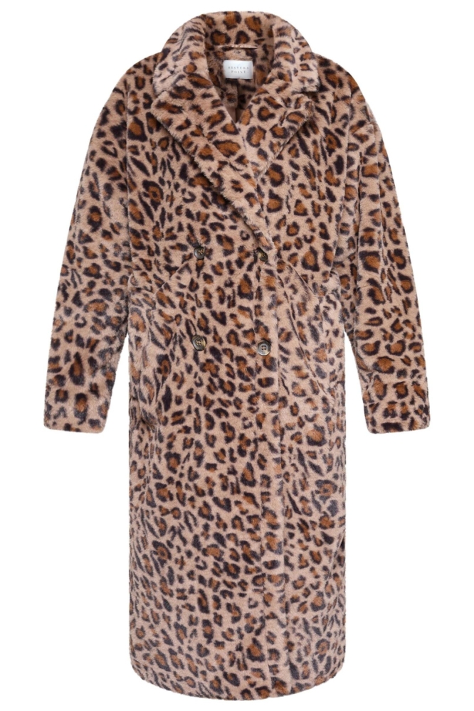 SisterS point bruine dames jas | Vooraanzicht