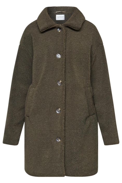 SisterS point groene dames jas | Vooraanzicht