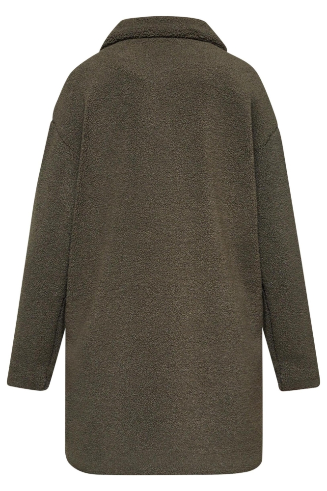 SisterS point groene dames jas | Achteraanzicht