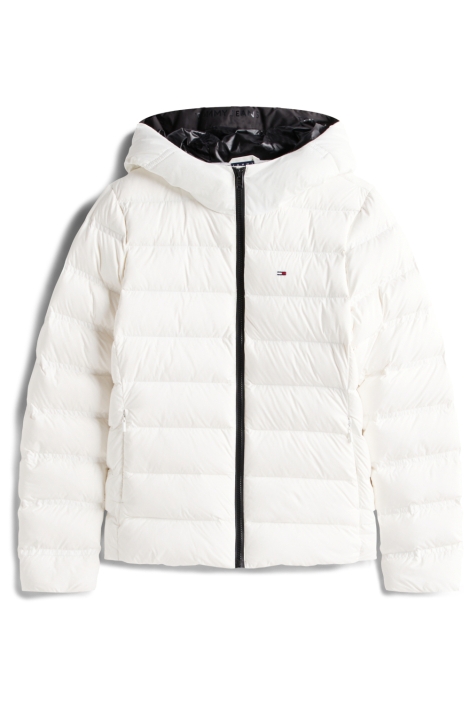 Tommy Jeans witte dames jas | Vooraanzicht