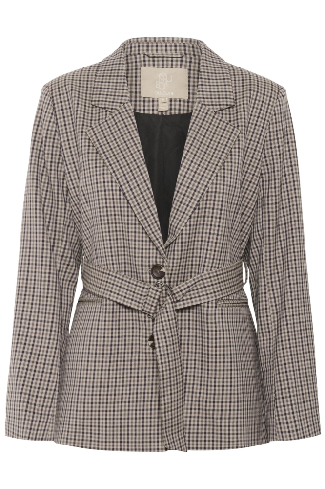 Culture bruine dames blazer | Vooraanzicht