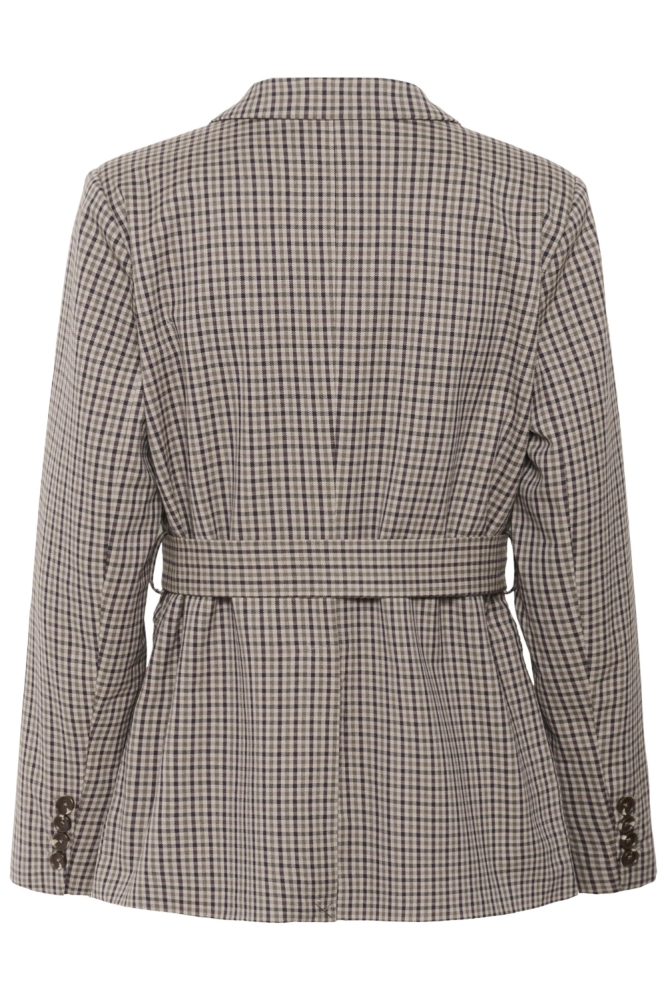 Culture bruine dames blazer | Achteraanzicht