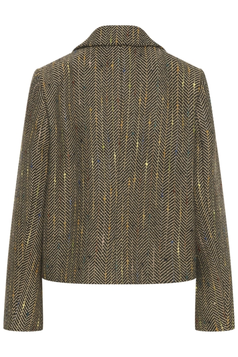 Culture zwarte dames blazer | Achteraanzicht