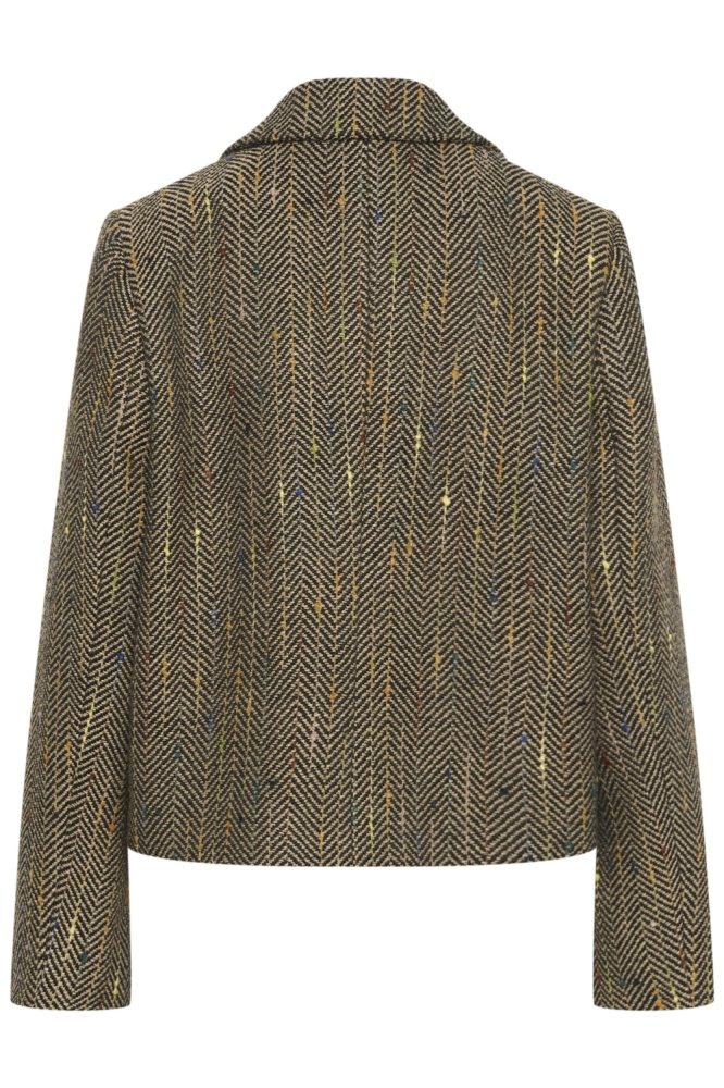 Culture zwarte dames blazer | Achteraanzicht