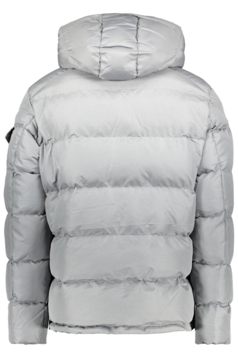 Ballin grijze heren jas | Achteraanzicht