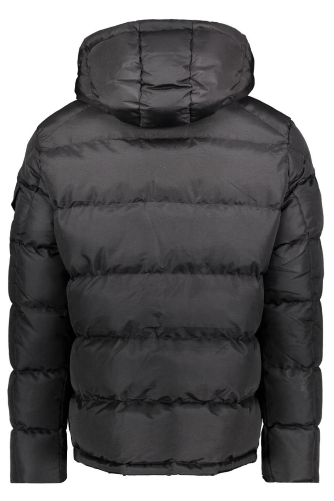 Ballin zwarte heren jas | Achteraanzicht