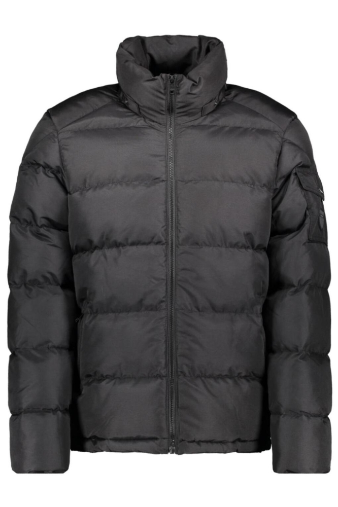 Ballin zwarte heren jas | Vooraanzicht