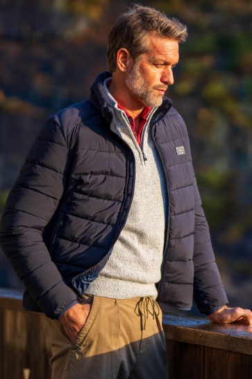 NZA JACKET PADDED 25HN801 2601 ICON NAVY