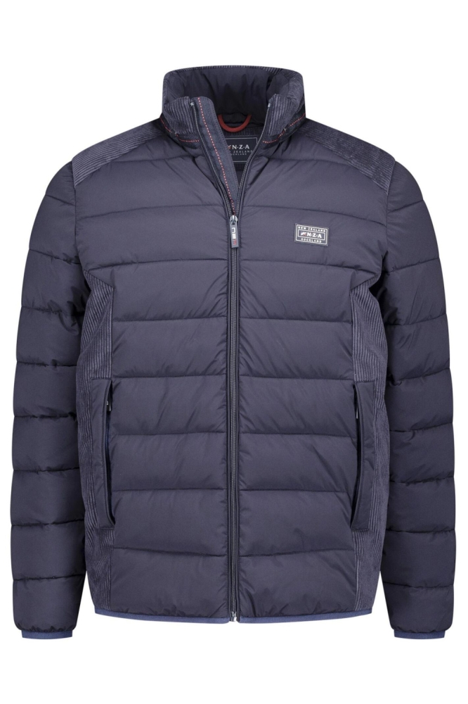 NZA blauwe heren jas | Vooraanzicht