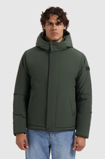 Pure Path Jas ACTIVE FLEX PARKA 25030409 16 DARK GREEN