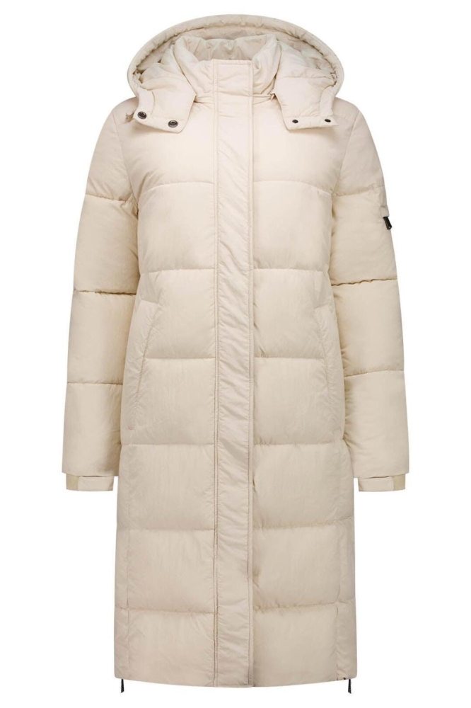 Malelions beige dames jas | Vooraanzicht