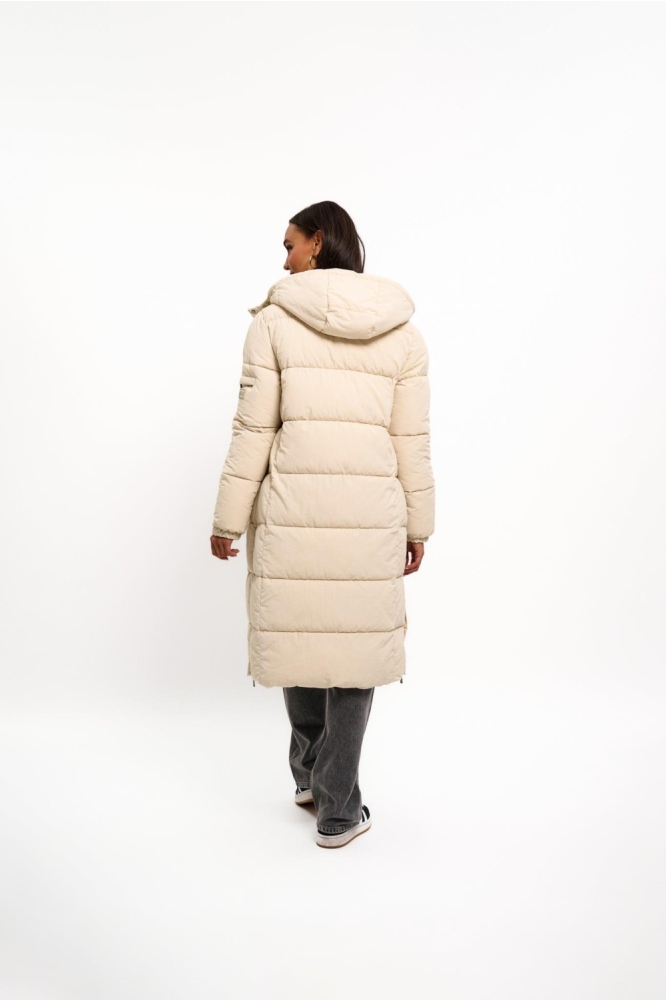 Malelions beige dames jas | Model