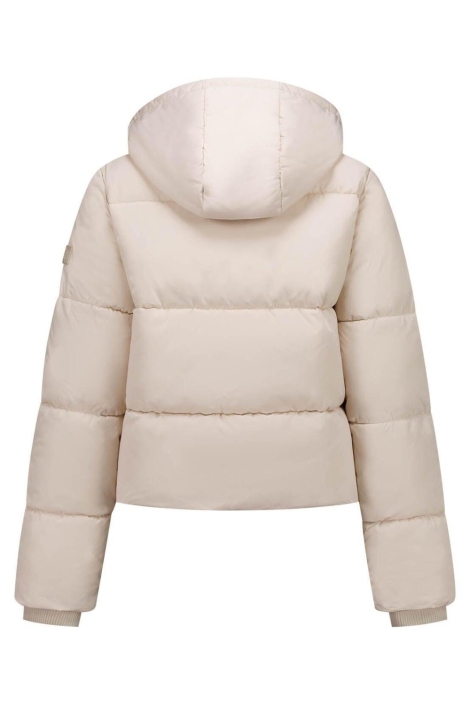 Malelions beige dames jas | Achteraanzicht