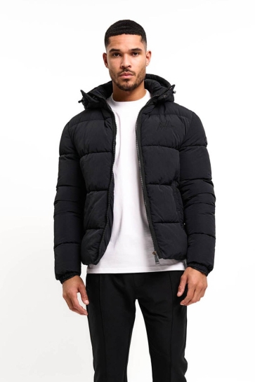 Malelions Jas DONN PUFFER JACKET MM2 AW25 14 900 BLACK