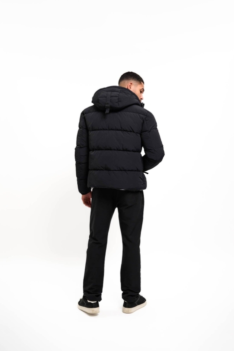 Malelions zwarte heren jas | Model