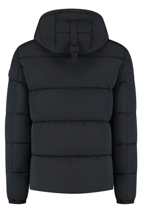 Malelions zwarte heren jas | Achteraanzicht