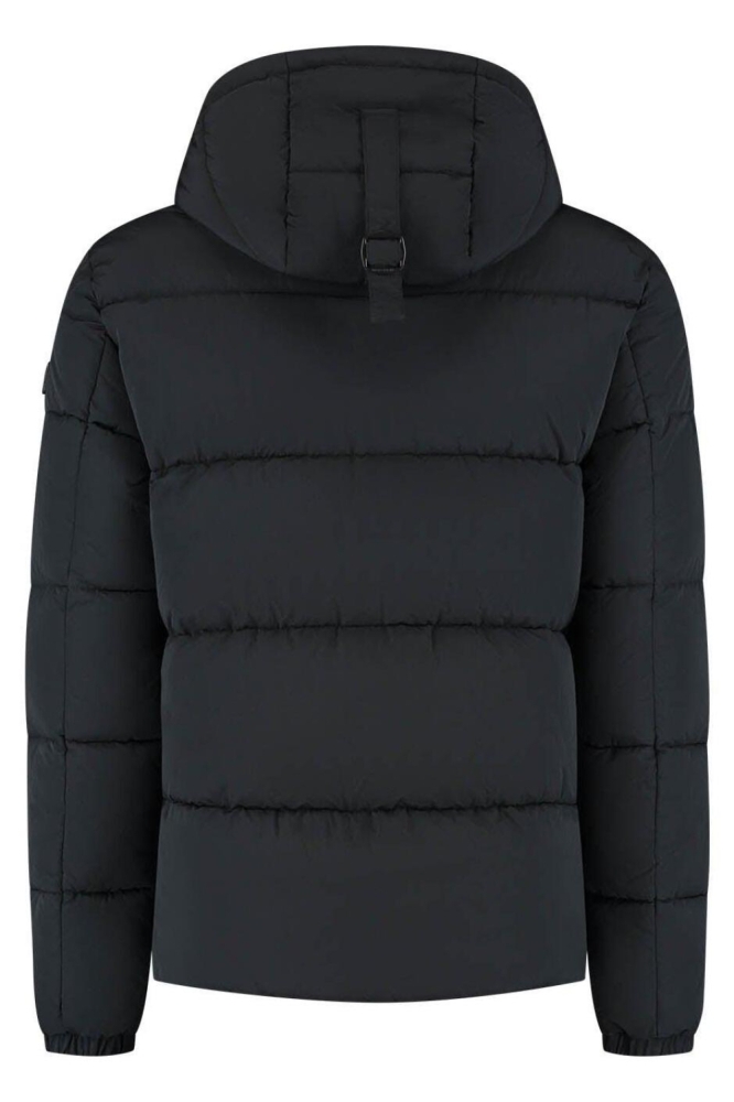 Malelions zwarte heren jas | Achteraanzicht