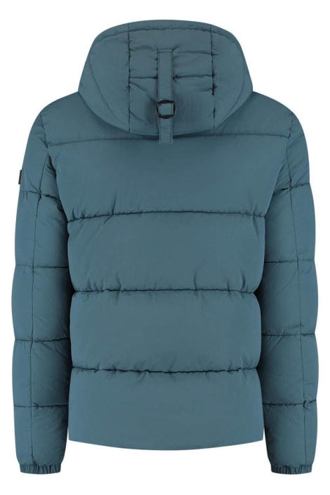 Malelions blauwe heren jas | Achteraanzicht