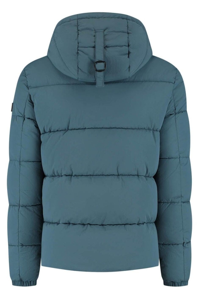 Malelions blauwe heren jas | Achteraanzicht