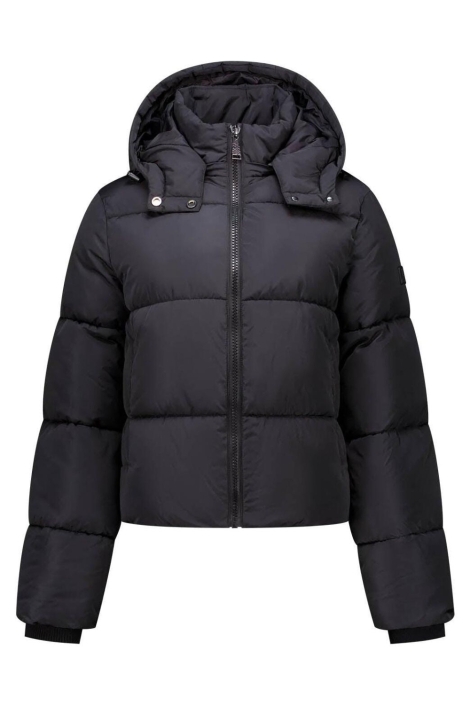 Malelions zwarte dames jas | Vooraanzicht