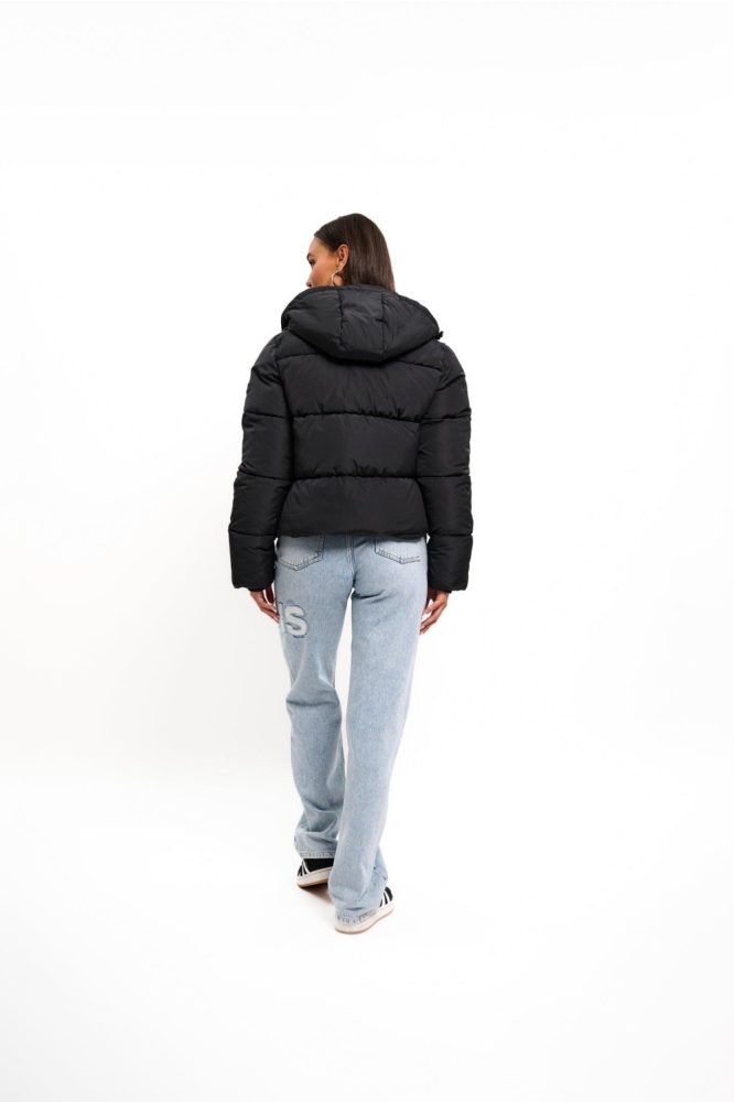 Malelions zwarte dames jas | Model