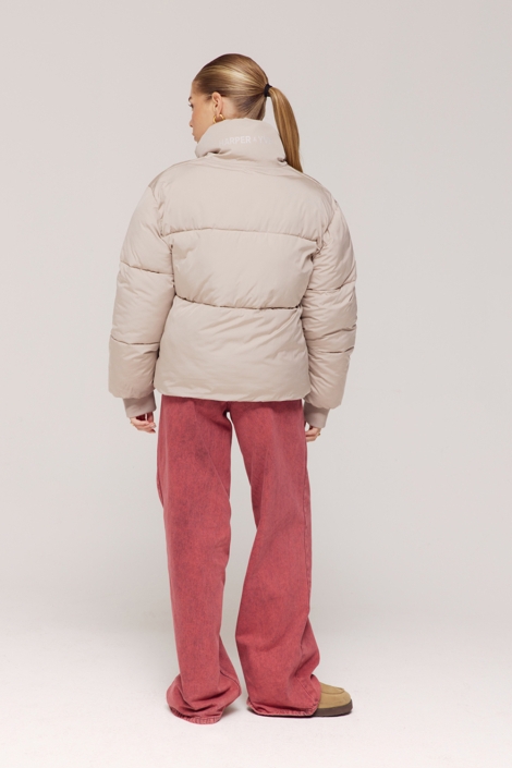 Harper & Yve beige dames jas | Model