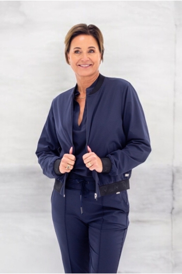 TQ Amsterdam bomber basic travel Blauw