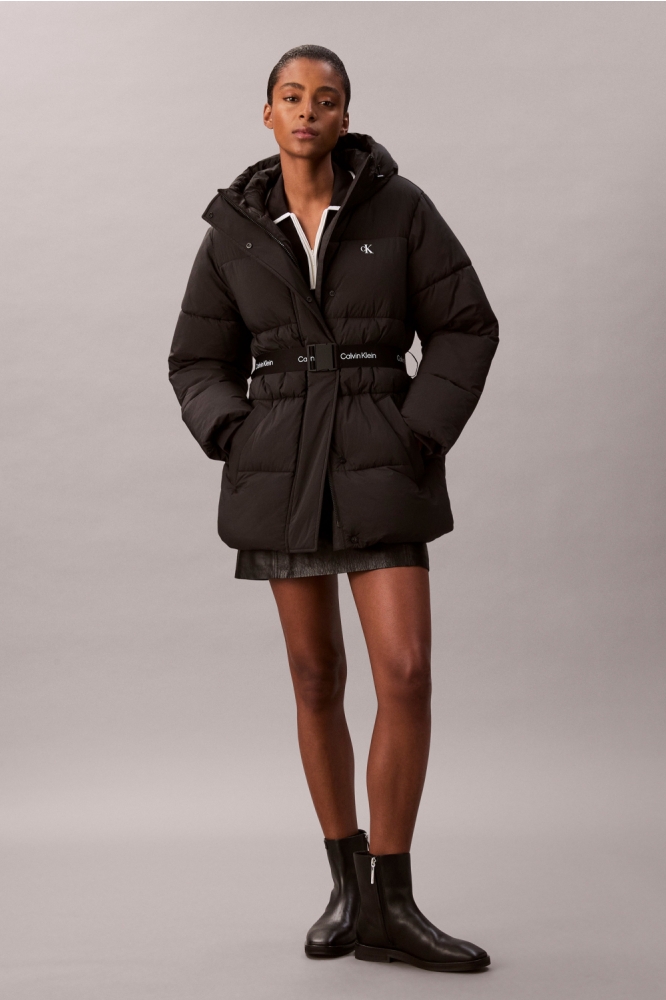 Calvin Klein zwarte dames jas | Model