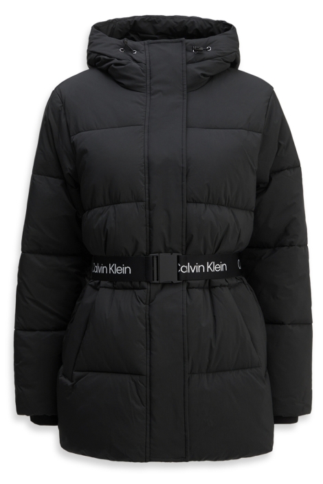 Calvin Klein zwarte dames jas | Vooraanzicht