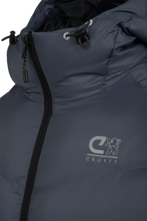 Cruyff blauwe heren jas | Kleurstaal