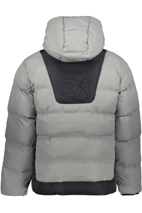 Cruyff grijze heren jas | Achteraanzicht