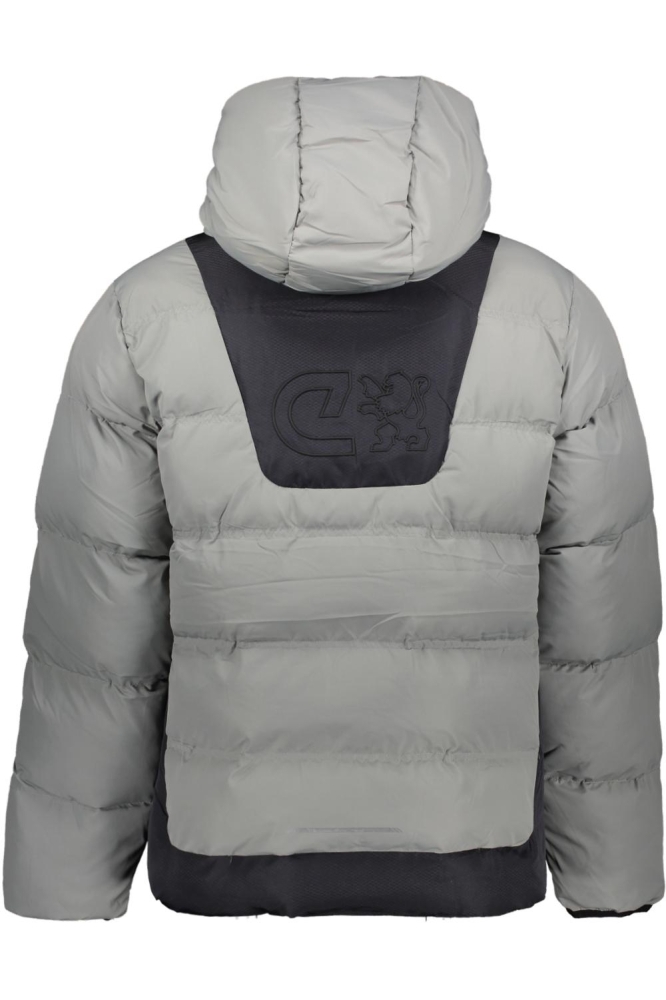 Cruyff grijze heren jas | Achteraanzicht