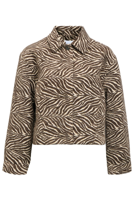 Object bruine dames jas | Vooraanzicht