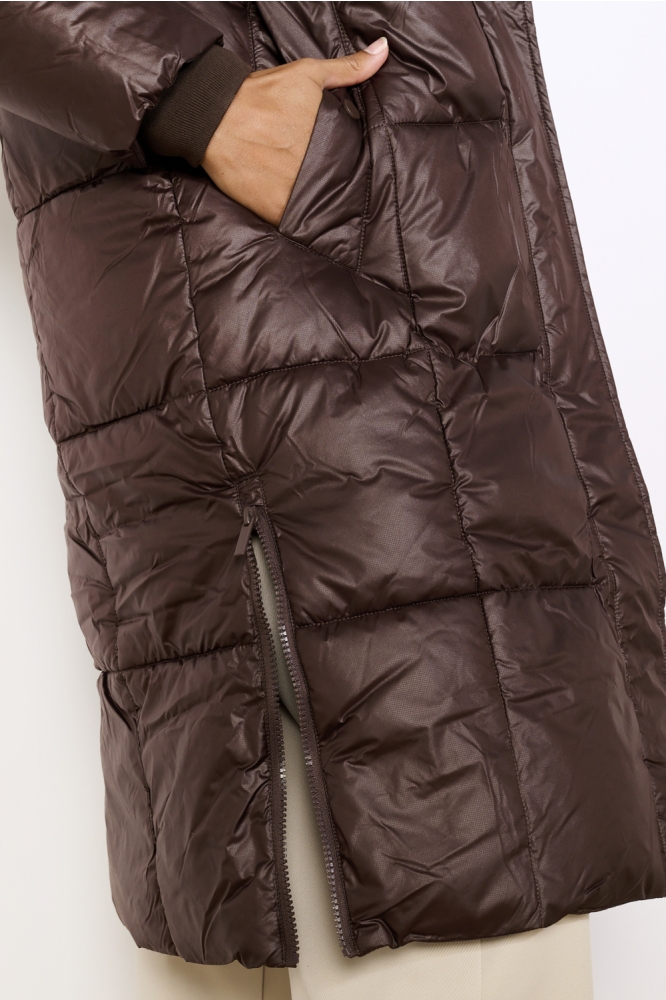 LolaLiza bruine dames jas | Close up