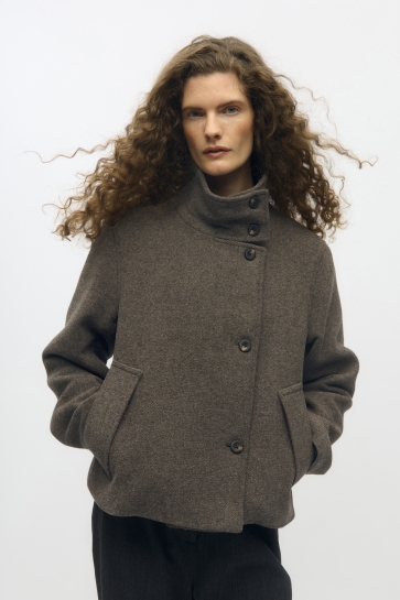 Object Jas OBJRIKI RE SHORT JACKET NOOS 23044657 Morel