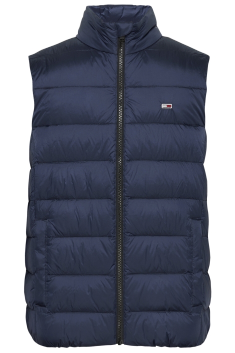 Tommy Jeans blauwe heren jas | Vooraanzicht