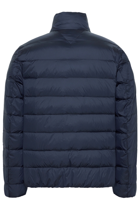 Tommy Jeans blauwe heren jas | Achteraanzicht