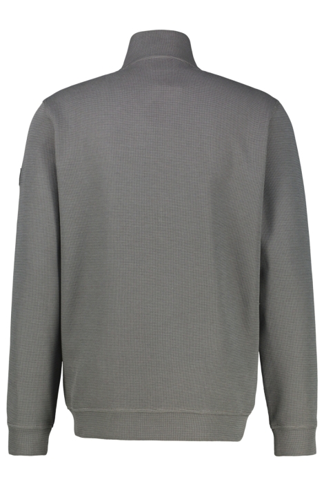 Lerros grijze heren vest | Achteraanzicht