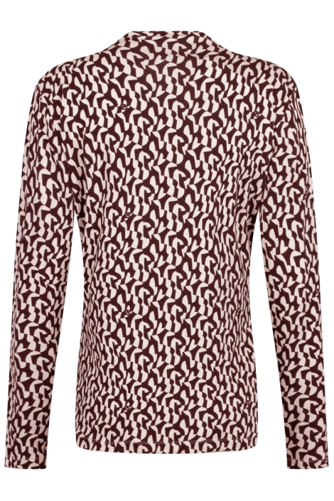 Zoso witte dames t-shirt | Achteraanzicht