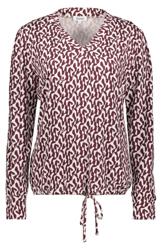 Zoso witte dames blouse | Vooraanzicht