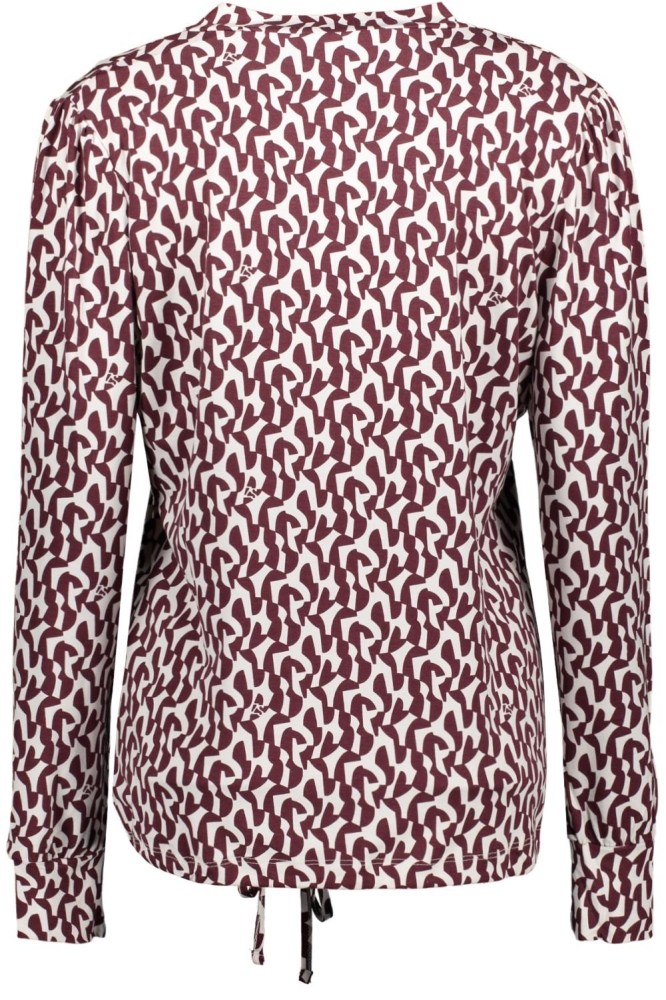 Zoso witte dames blouse | Achteraanzicht