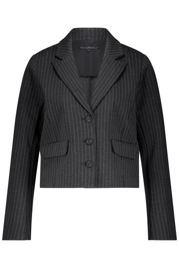 Red Button Blazer SKIPPER PUNTA PINSTRIPE SRB4623 GREY MELANGE