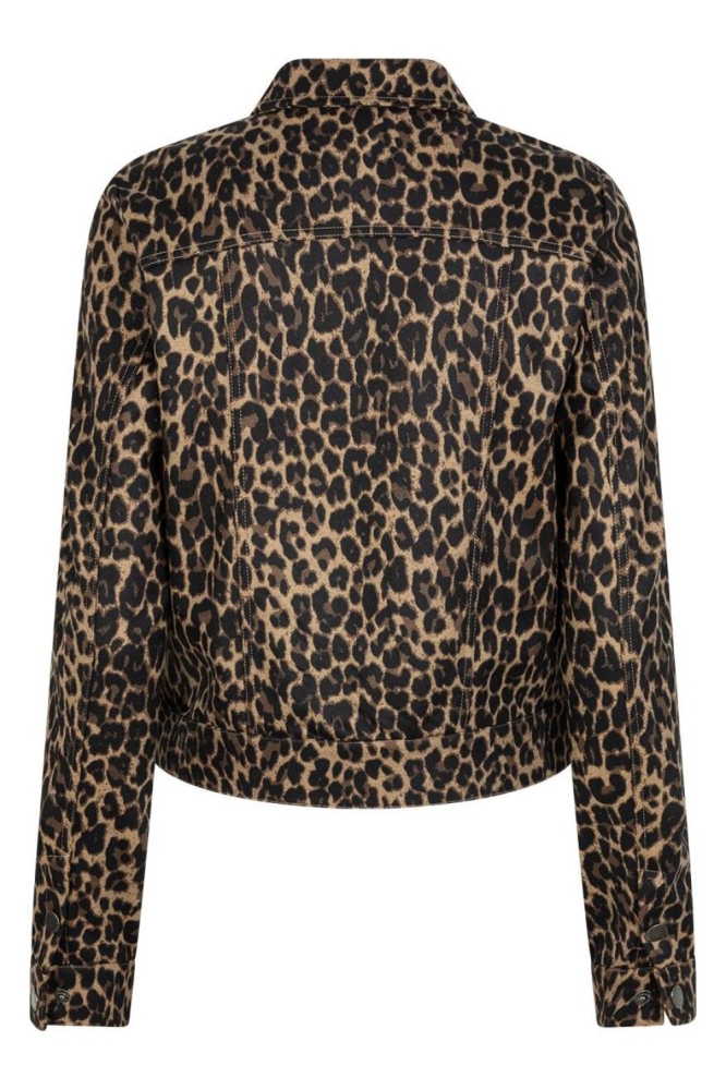 Red Button camel dames jas | Achteraanzicht