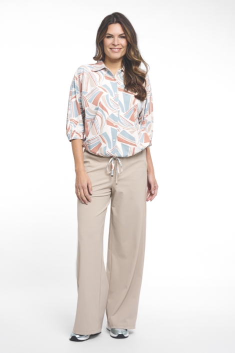 Zoso beige dames blouse | Model